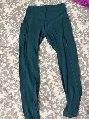 lululemon athletica Deep Teal High-Rise Leggings